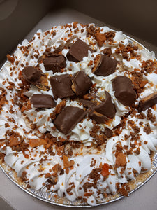 Butterfinger pie