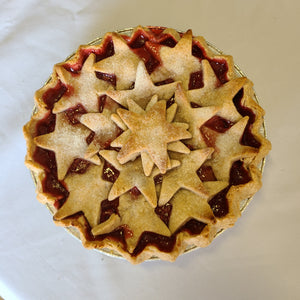 Raspberry Mango Pie