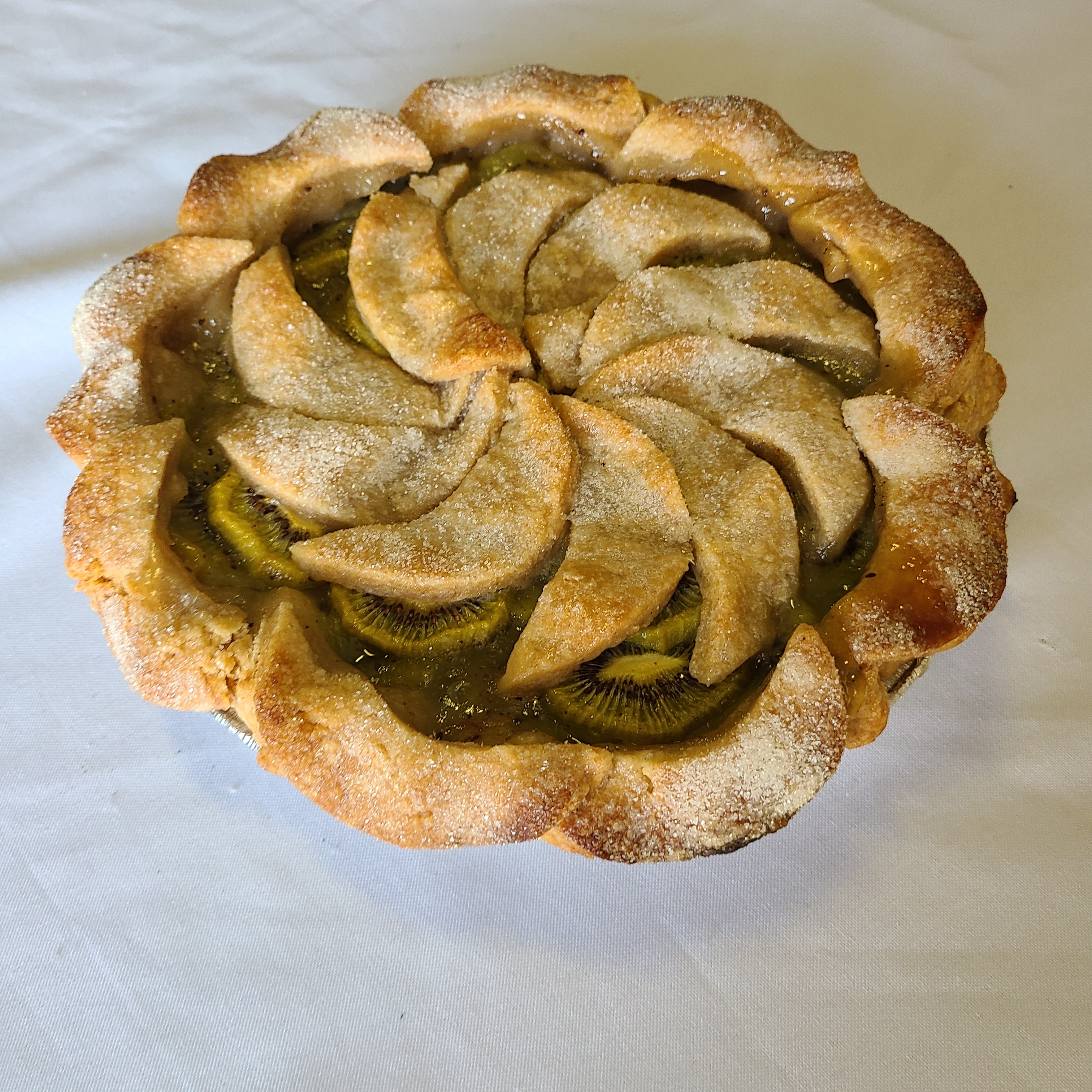 Tropical Kiwi Pie